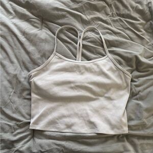 Alo Yoga Alosoft Ribbed Crop Calm Tank